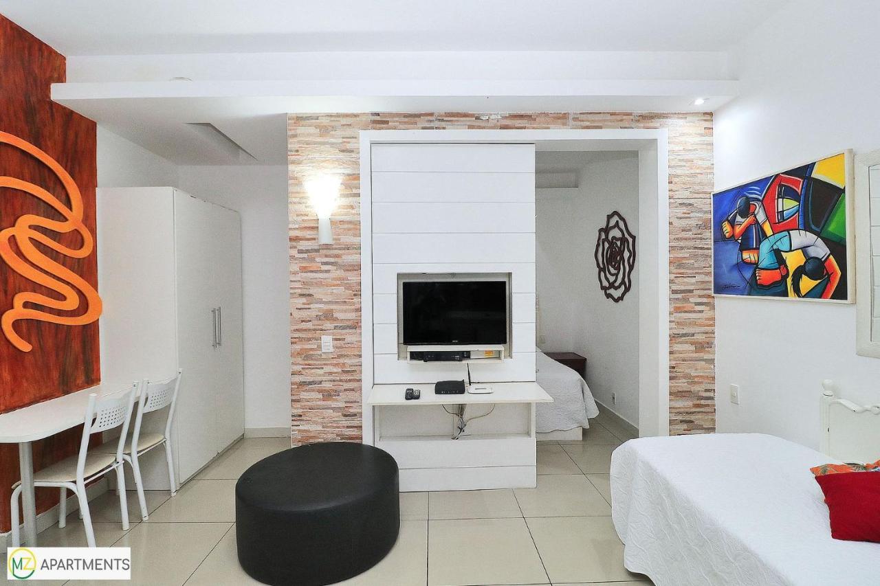 Studio Silencioso Para 3 Pessoas Em Copacabana Rio de Janeiro Bagian luar foto