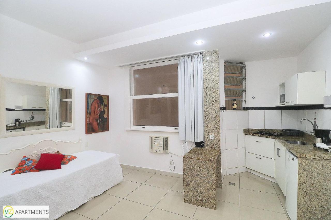 Studio Silencioso Para 3 Pessoas Em Copacabana Rio de Janeiro Bagian luar foto