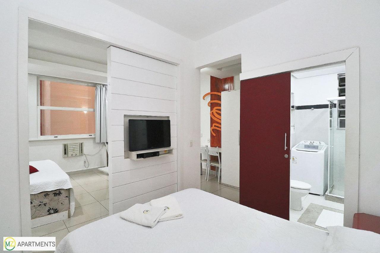 Studio Silencioso Para 3 Pessoas Em Copacabana Rio de Janeiro Bagian luar foto